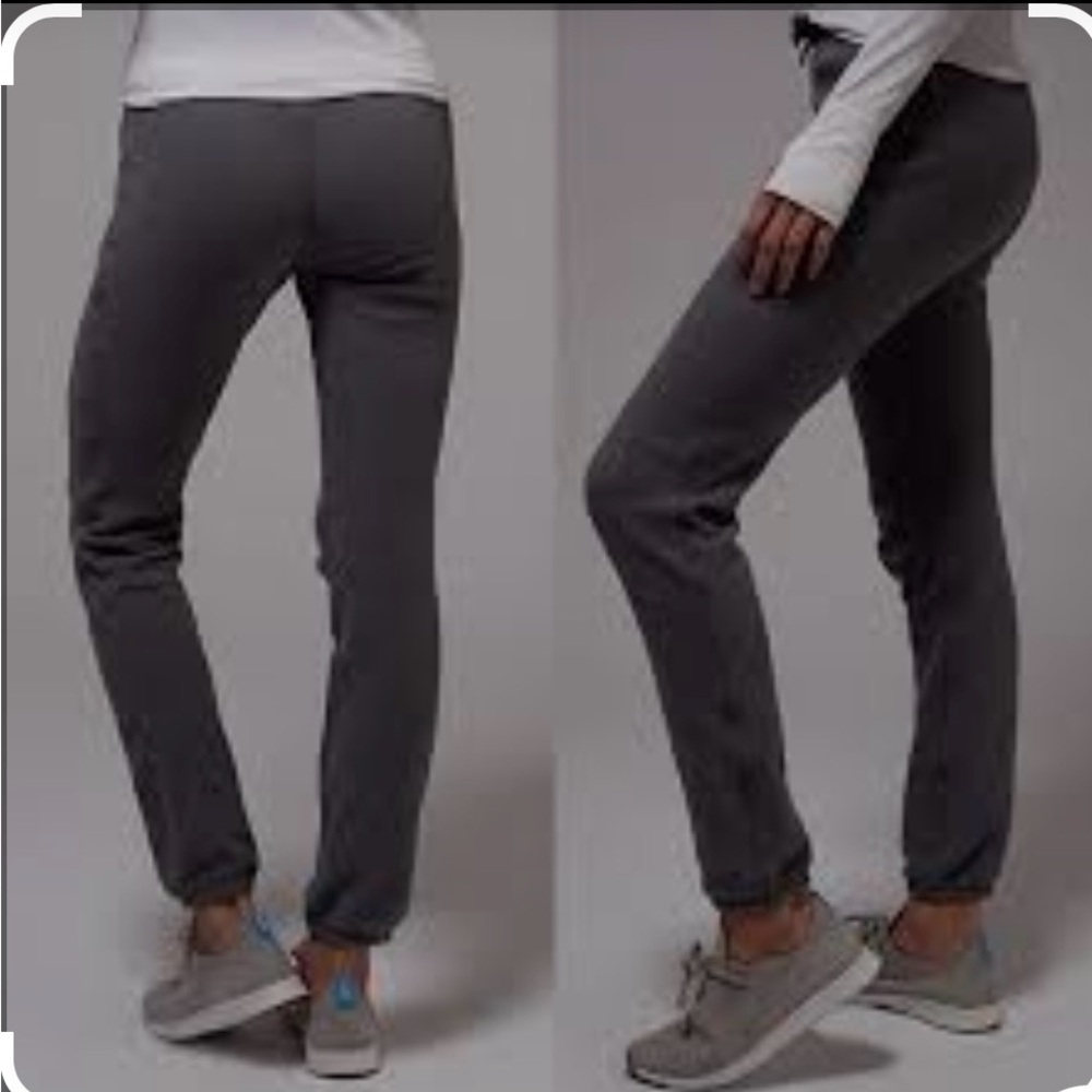 NWT! Ivivva Charcoal Gray Active Pants - Huddle and Cuddle - 12